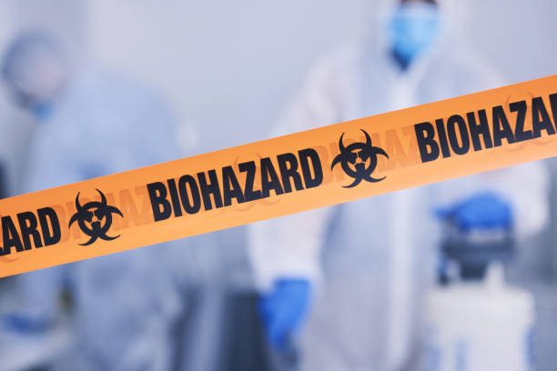 Professional Biohazard technician working in Fayetteville, NC